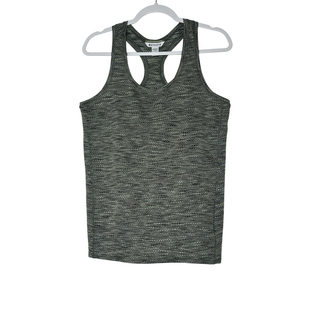 Athleta Thank Top Women's Medium Run Gym Yoga Sport Tank Racerback Stretch